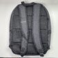 Rucksack schwarz mit Blumenmuster und gemusteretem lila Innenfutter 07