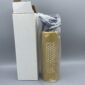 Trinkflasche Gold mit Aufdruck 03
