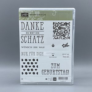 Stempelset Gummi Fenster zum Glück (143409)