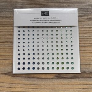 Basic Strass-Schmuck Meereswellen (159396)
