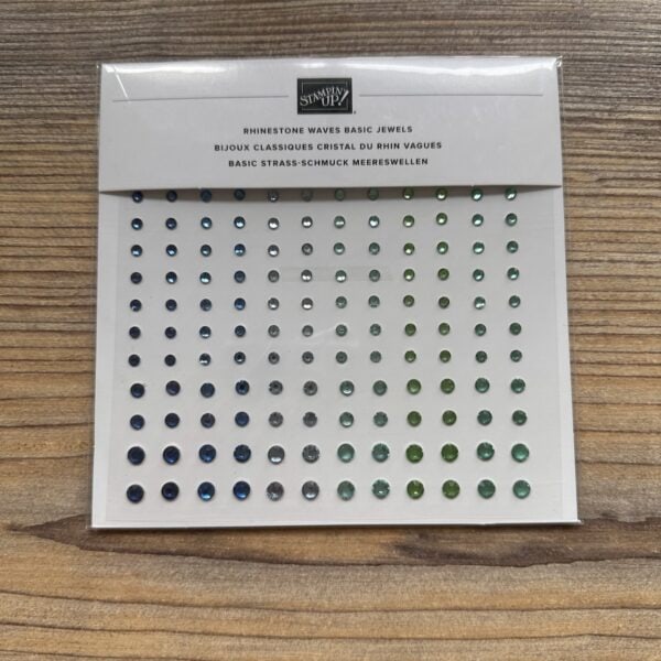 Basic Strass-Schmuck Meereswellen (159396)