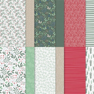 Designerpapier 6" X 6" (15,2 X 15,2 Cm) Wunderbar Weihnachtlich (155718)