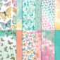 Designerpapier 6 x 6" Schmetterlingsschmuck (156824)