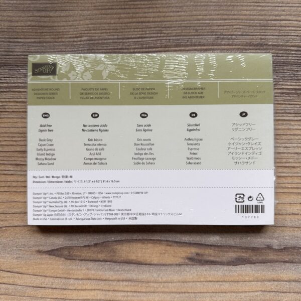 Designerpapier im Block - auf ins Abenteuer (137780) Designerpapier im Block - auf ins Abenteuer (137780)