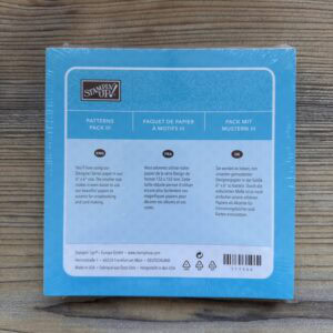Designerpapier Pack mit Mustern 3 - Gastgeber (117364)