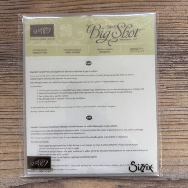 Framelits Formen Stickmuster (145372) Framelits Formen Stickmuster (145372)