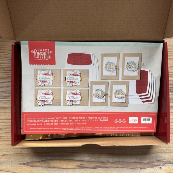 Paper Pumpkin Set Feiertage voller Freude DE (155875) Paper Pumpkin Set Feiertage voller Freude DE (155875)