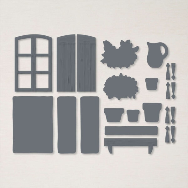 Stanzformen Fensterblumenkasten (154335) Stanzformen Fensterblumenkasten (154335)