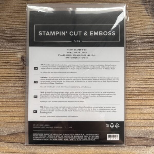 Stanzformen Sprache des Herzens - Sale-A-Bration (164946) Stanzformen Sprache des Herzens - Sale-A-Bration (164946)