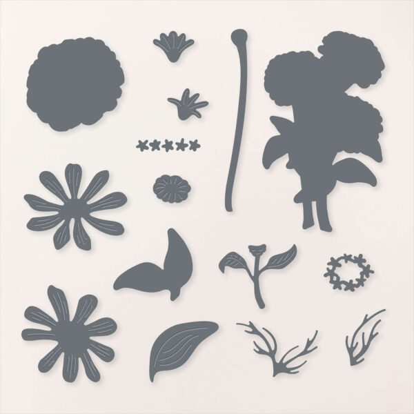 Stanzformen Zauberhafte Zinnien (163479) Stanzformen Zauberhafte Zinnien (163479)