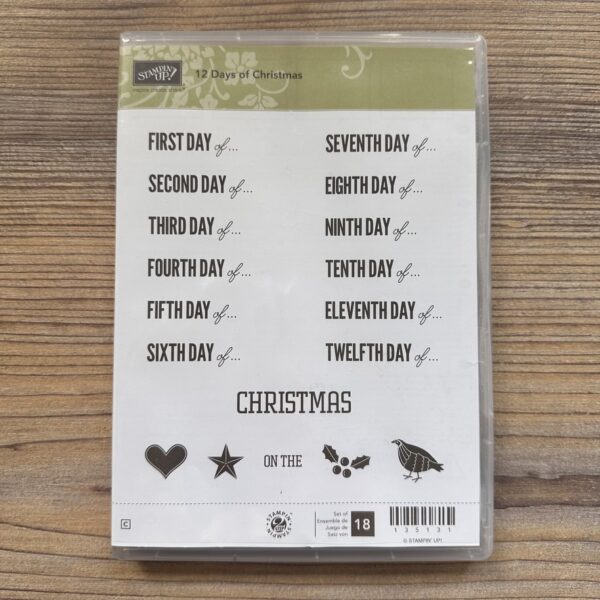 Stempelset Gummi 12 Days Of Christmas (135131)