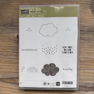 Stempelset Gummi Denk' Positiv (135490)