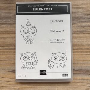 Stempelset Gummi Eulenpost - Sale-A-Bration (160813)