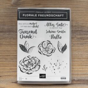 Stempelset Gummi Florale Freundschaft (161146)