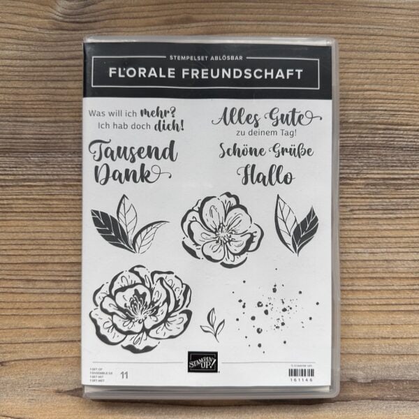 Stempelset Gummi Florale Freundschaft (161146)