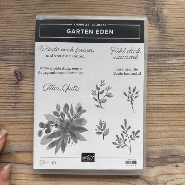 Stempelset Gummi Garten Eden (Deutsch) (157829)