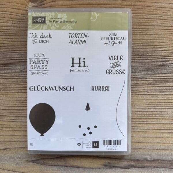 Stempelset Gummi In Partystimmung - Sale-A-Bration (141333)