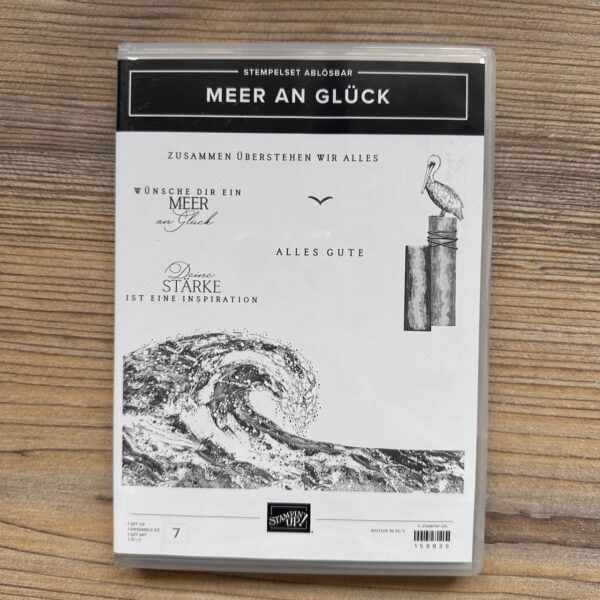 Stempelset Gummi Meer An Glück (158839)