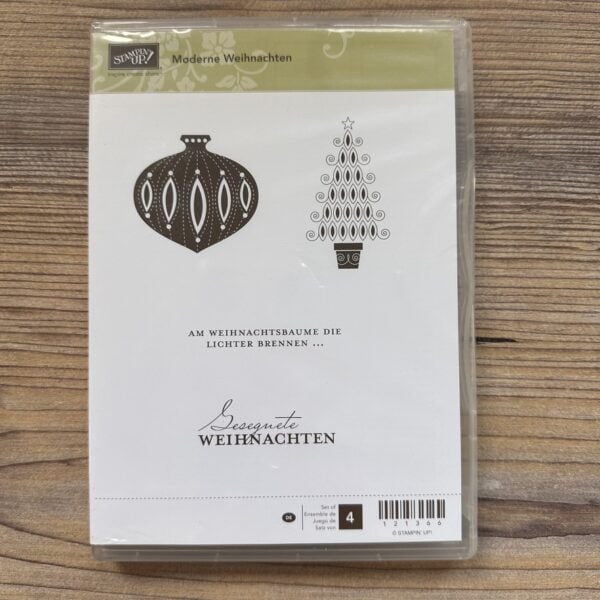 Stempelset Gummi Moderne Weihnachten (121366)