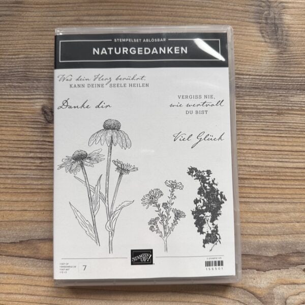 Stempelset Gummi Naturgedanken (156501)
