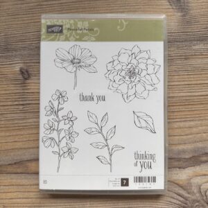 Stempelset Gummi Peaceful Petals (133107)