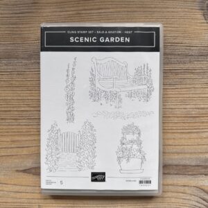 Stempelset Gummi Scenic Garden - Sale-A-Bration Gastgeber (160831)