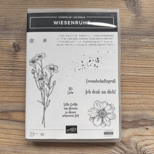 Stempelset Gummi Wiesenruhe (155851)