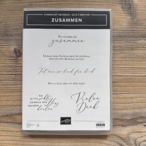 Stempelset Gummi Zusammen - Sale-A-Bration (155297)