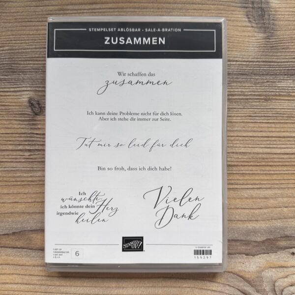 Stempelset Gummi Zusammen - Sale-A-Bration (155297)