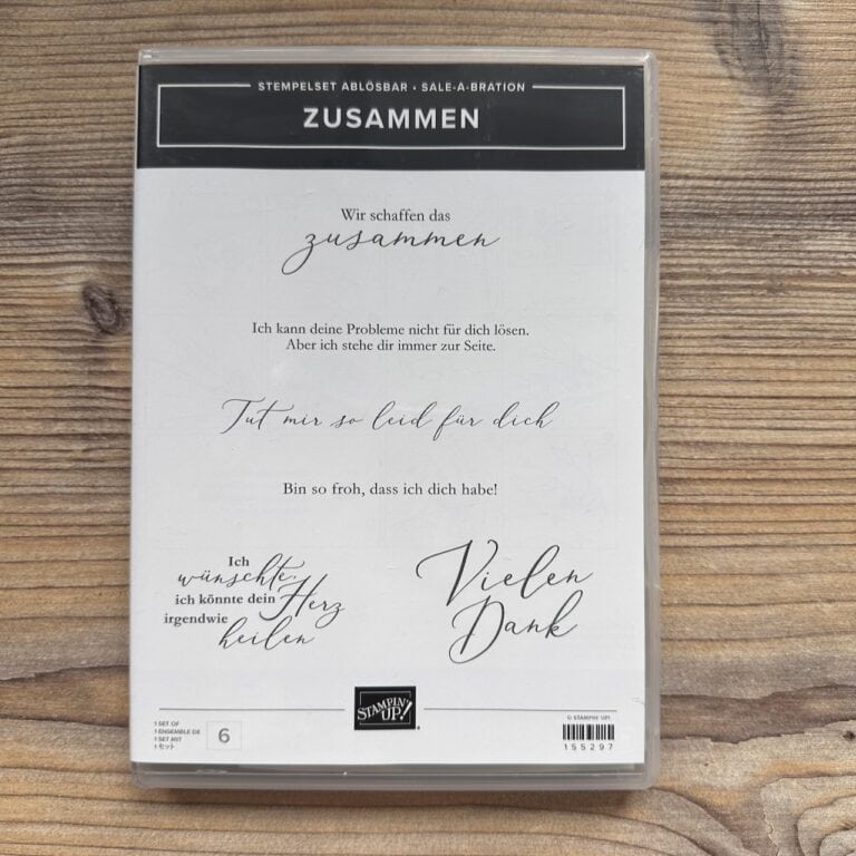 Stempelset Gummi Zusammen - Sale-A-Bration (155297)