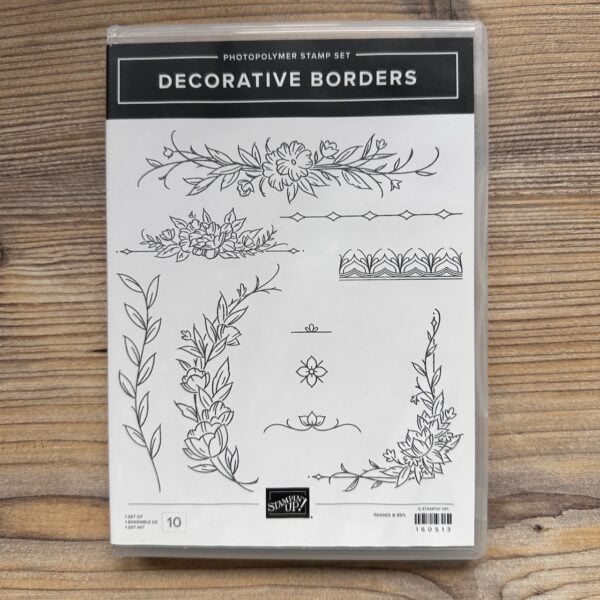 Stempelset Klarsicht Decorative Borders (160513)