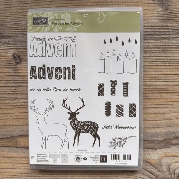 Stempelset Klarsicht Freude Im Advent - Gastgeber (145161)