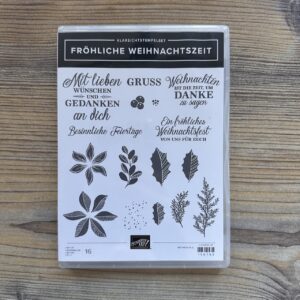 Stempelset Klarsicht Fröhliche Weihnachtszeit (156742)