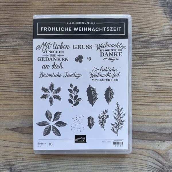 Stempelset Klarsicht Fröhliche Weihnachtszeit (156742)