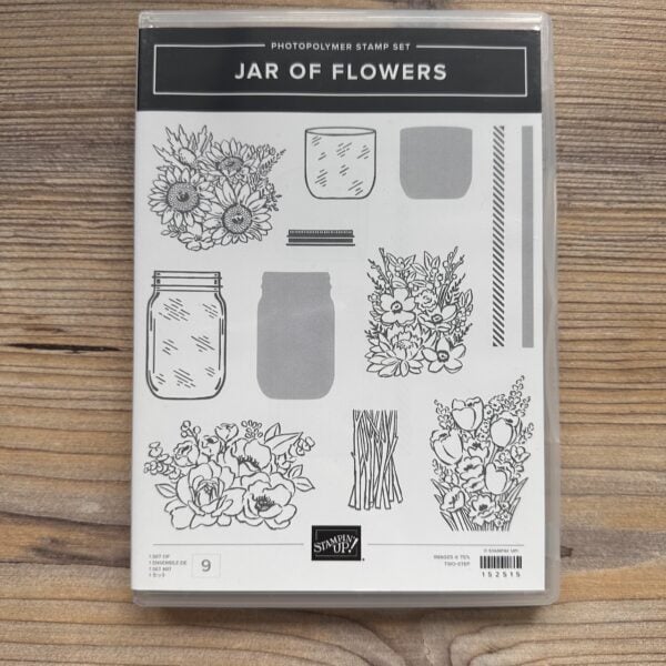 Stempelset Klarsicht Jar Of Flowers (152515)