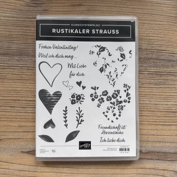 Stempelset Klarsicht Rustikaler Strauss (160381)