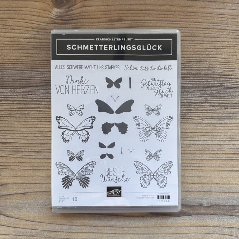 Stempelset Klarsicht Schmetterlingsglück (149098)