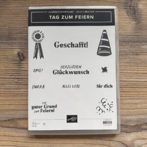 Stempelset Klarsicht Tag Zum Feiern - Sale-A-Bration (164967)