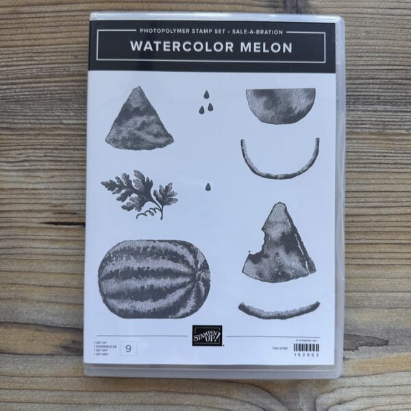 Stempelset Klarsicht Watercolor Melon - Sale-A-Bration (162962)