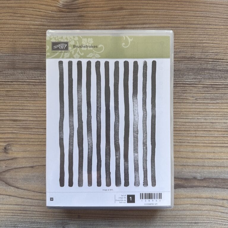 Stempelset mit Holzblock Brushstrokes (138952)