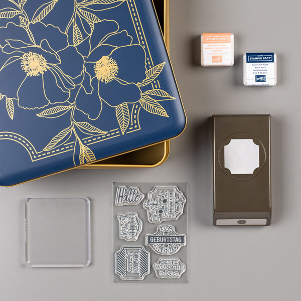 Handstanze aus Stanzbox Exquisite Etiketten (655) Handstanze aus Stanzbox Exquisite Etiketten (655)