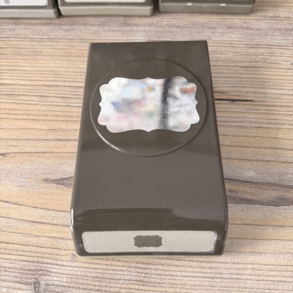 Handstanze dekoratives Etikett (120907)