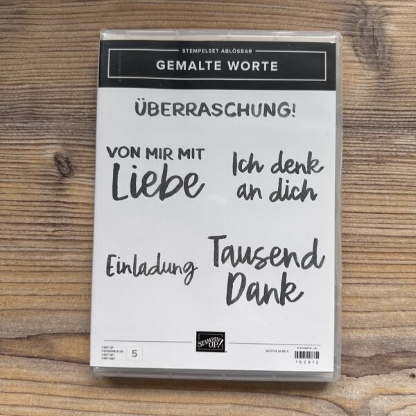 Stempelset gemalte Worte (162912) Stempelset gemalte Worte (162912)